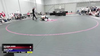 155 lbs 2nd Place Match (16 Team) - Kyleigh James, Iowa vs Kara Kuge, Wisconsin