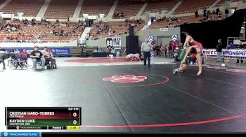 D2-215 lbs Quarterfinal - Kayden Luke, Canyon Del Oro vs Cristian Haro-Torres, Centennial