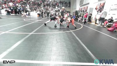 90 lbs Rr Rnd 4 - Kayson Dougherty, Sperry Wrestling Club vs Conley Robinson, Pawnee Wrestling Club