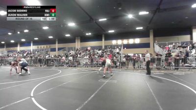 137 lbs Round Of 16 - Jacob Sedeno, Project 8 WC vs Jaxon Walker, Bgwc