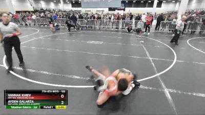 102 lbs Cons. Round 2 - Ayden Galarza, NXT Level Wrestling Academy vs Vannak Khiev, Mat Rat Wrestling Club