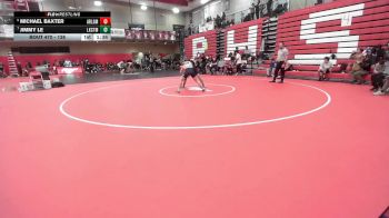 138 lbs Semifinal - Michael Baxter, Arlington vs Jimmy Le, Lake Stevens