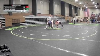 125 lbs Cons. Round 3 - Brandon Didat, University Of Pikeville vs Caleb Haynes, St. Andrews University