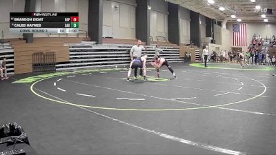 125 lbs Cons. Round 3 - Brandon Didat, University Of Pikeville vs Caleb Haynes, St. Andrews University