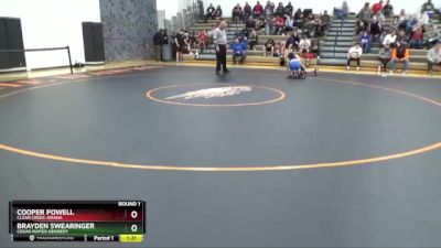 JV-5 lbs Round 1 - Logan Ratcliff, Cedar Rapids Kennedy vs Brayden Lahey, Western Dubuque