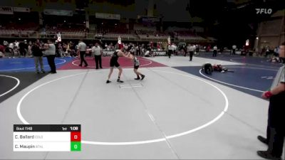 130 lbs Final - Cole Ballard, Colorado Outlaws vs Cooper Maupin, Athlos WC