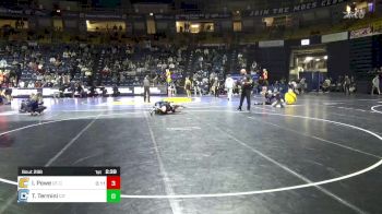 141 lbs Quarterfinal - Isaiah Powe, Chattanooga vs Thomas Termini, The Citadel