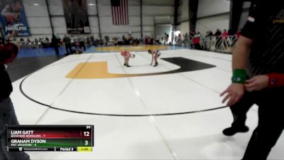 56 lbs Rd# 9- 2:15pm Saturday Final Pool - Liam Gatt, Backyard Brawlers vs Graham Dyson, Mat Assassins