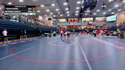 285 lbs 3rd Place Match - Isaiah Rivera, Conroe Caney Creek vs Nathaniel Surley, Bryan