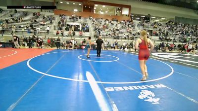 U23 Women - 57 lbs Cons. Round 4 - Dru Turner, OK vs Haley Narahara, HI