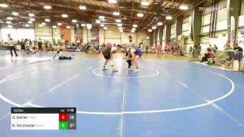 220 lbs Rr Rnd 2 - Drew Kohler, Team Nauman Black vs Kamdyn Dorchester, Grain House Wrestling Club