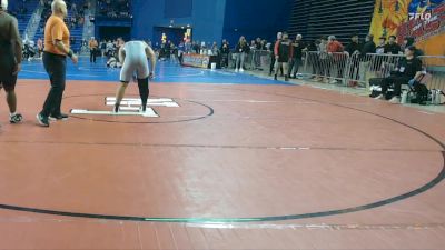 285 lbs Cons. Semi - Chris Funches, Grassfield vs Cael Mielnik, Blair Academy