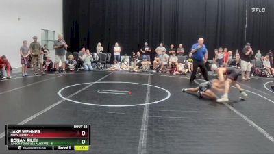 80 lbs Round 6 (8 Team) - Jake Wehner, Dirty Jersey vs Ronan Riley, Junior Terps USA Allstars