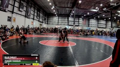 60 lbs Semis (4 Team) - Ellis Farley, DARKHORSE WRESTLING CLUB vs Parker Mangum, RAW