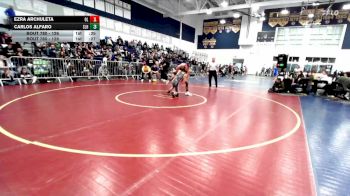 126 lbs Cons. Round 3 - Ezra Archuleta, Orange Lutheran vs Carlos Alfaro, Sonora (La Habra)