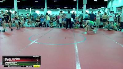 92 lbs Round 3 (4 Team) - Sam Floody, Xtreme Team White vs Brady Watson, PA Alliance