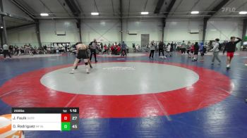 200 lbs Rr Rnd 1 - Jett Faulk, Guerrilla Wrestling Academy vs David Rodriguez, Morris Fitness Black