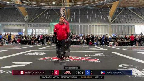Rebecca Verlaan vs Jewel Ocampo 2025 ADCC Vancouver Open