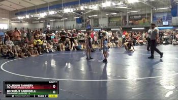 60 lbs Round 2 (10 Team) - Beckham Bardinelli, Panhandle Punishers vs Calhoun Tannery, The Untouchables Black