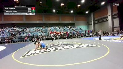 132 lbs Cons. Round 3 - Levi Heater, Mcqueen vs Zaiden Cruz, Skyline