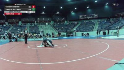 133 lbs Cons. Round 5 - Aurelio Mendez, Cornerstone vs Hunter Luttrell, CumberlandKY