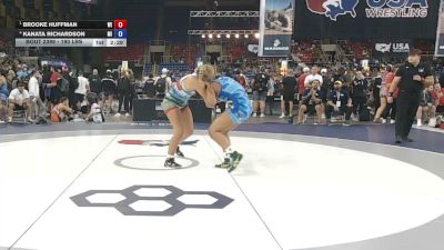190 lbs Semis - Brooke Huffman, Wisconsin vs Kanata Richardson, Michigan