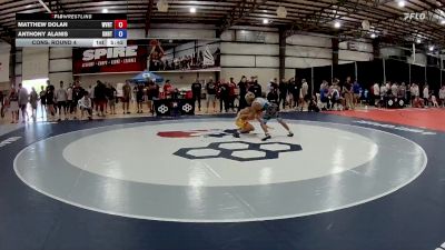 57 kg Cons. Round 4 - Matthew Dolan, West Virginia Regional Training Center vs Anthony Alanis, Knights RTC