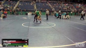 4A 285 lbs Champ. Round 1 - Daniel Karmanov, Apex Friendship vs Chaz Knox, A.L. Brown