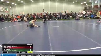 80 lbs Round 4 (6 Team) - Jack Wallukait, Iowa Gold vs Alex Metz, South Dakota Lightning