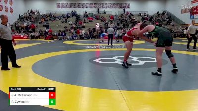 215 lbs Cons. Round 4 - Ari McFarland, Lowell vs Ryan Zywiec, Highland