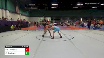 Match - Andrew Chambal, Mi vs Troy Spratley, Ny