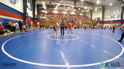 155-165 lbs Rr Rnd 1 - Josie Constant, Vian Wrestling Club vs Alix Kimble, Tahlequah Wrestling Club