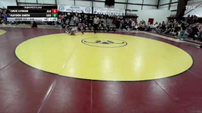 113 lbs Cons. Round 2 - Crue Cowan, Juab vs Kayden Smith, Carbon