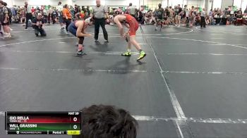 132 lbs Round 3 (4 Team) - Gio Rella, Town WC vs Will Grassini, VHW