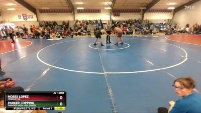 215B Cons. Semi - Parker Copping, Thunder Basin High School vs Moses Lopez, Torrington