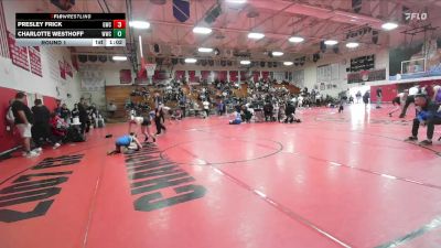 96-104 lbs Round 1 - Charlotte Westhoff, Wrightwood Wrestling Club vs Presley Frick, Granite Wrestling Club