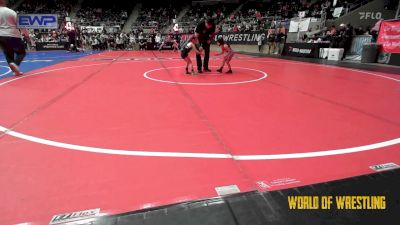40 lbs Consi Of 8 #2 - Maesa Brigge, Mojo Grappling Academy vs Hunter Prose, Jay Wrestling Club