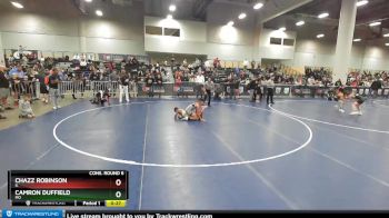 102 lbs Cons. Round 6 - Camron Duffield, MO vs Chazz Robinson, IL