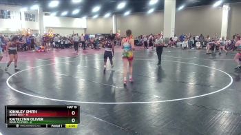 120 lbs Round 7 (8 Team) - Kaitelynn Oliver, MIAMI ALLSTARS vs Kinnley Smith, Queen Bees