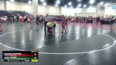 235 lbs Round 3 (8 Team) - Aaliyah Grammer, Team STL Green vs Kinea Moore, RPA/Head Hunters Wrestling Club