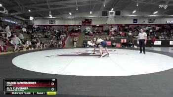 125 lbs Champ. Round 2 - Mason Gutenberger, UMary vs Guy Clevenger, Central Oklahoma