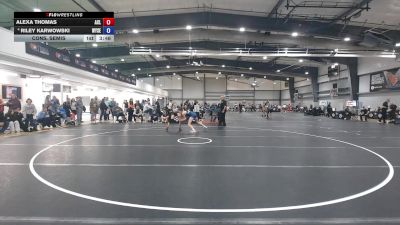 49 kg Cons. Semis - Alexa Thomas, Avila Combat Laboratories vs Riley Karwowski, Wyoming Seminary