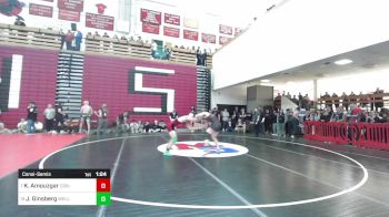 175 lbs Consolation - Kian Amouzgar, Concord-Carlisle vs Jonah Ginsberg, Wellesley