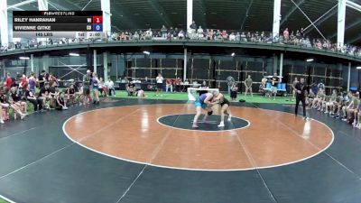 145 lbs Riley Hanrahan, Wisconsin vs Vivienne Gitke, Colorado