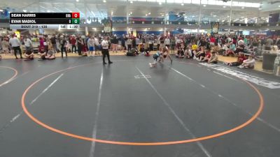 138 lbs Champ. Round 2 - Sean Harris, Unattached vs Evan Madiol, Unattached