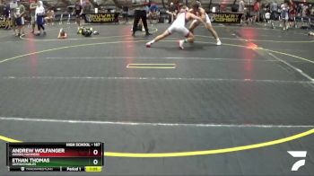 167 lbs Quarterfinal - Ethan Thomas, Untouchables vs Andrew Wolfanger, Havers Hammers