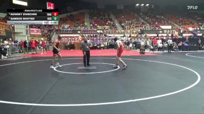 106 lbs Semifinal - Samson Whitted, Rose Hill vs Rowdey Starcher, Tonganoxie Hs