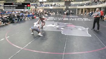 160 lbs Round 1 (4 Team) - Lincoln Keller, Evansville, WI vs Hunter Przybilla, Pierz, MN