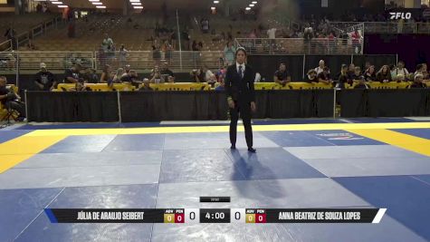 Anna Beatriz De Souza Lopes vs Júlia De Araujo Seibert 2025 Pan Kids Jiu-Jitsu IBJJF Championship