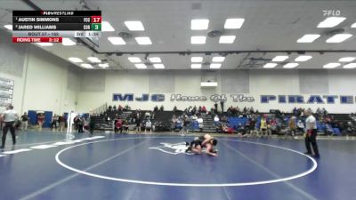 157 lbs Quarterfinal - Daniel Sanchez, Chabot College vs Jacob Torres, College Of Redwoods